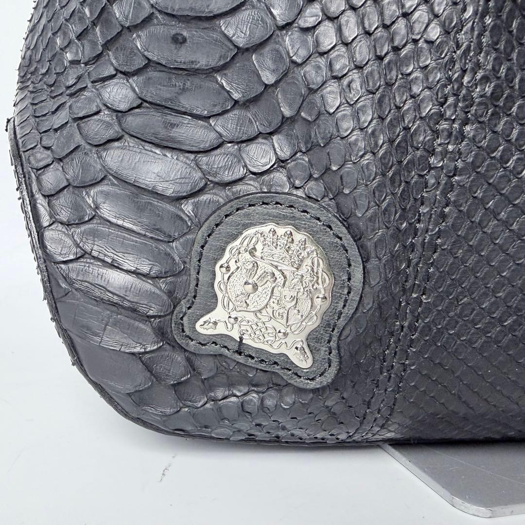 ぴょぴょ ADMJ　 エーディエムジェイ　パイソン　ショルダービジュー付き