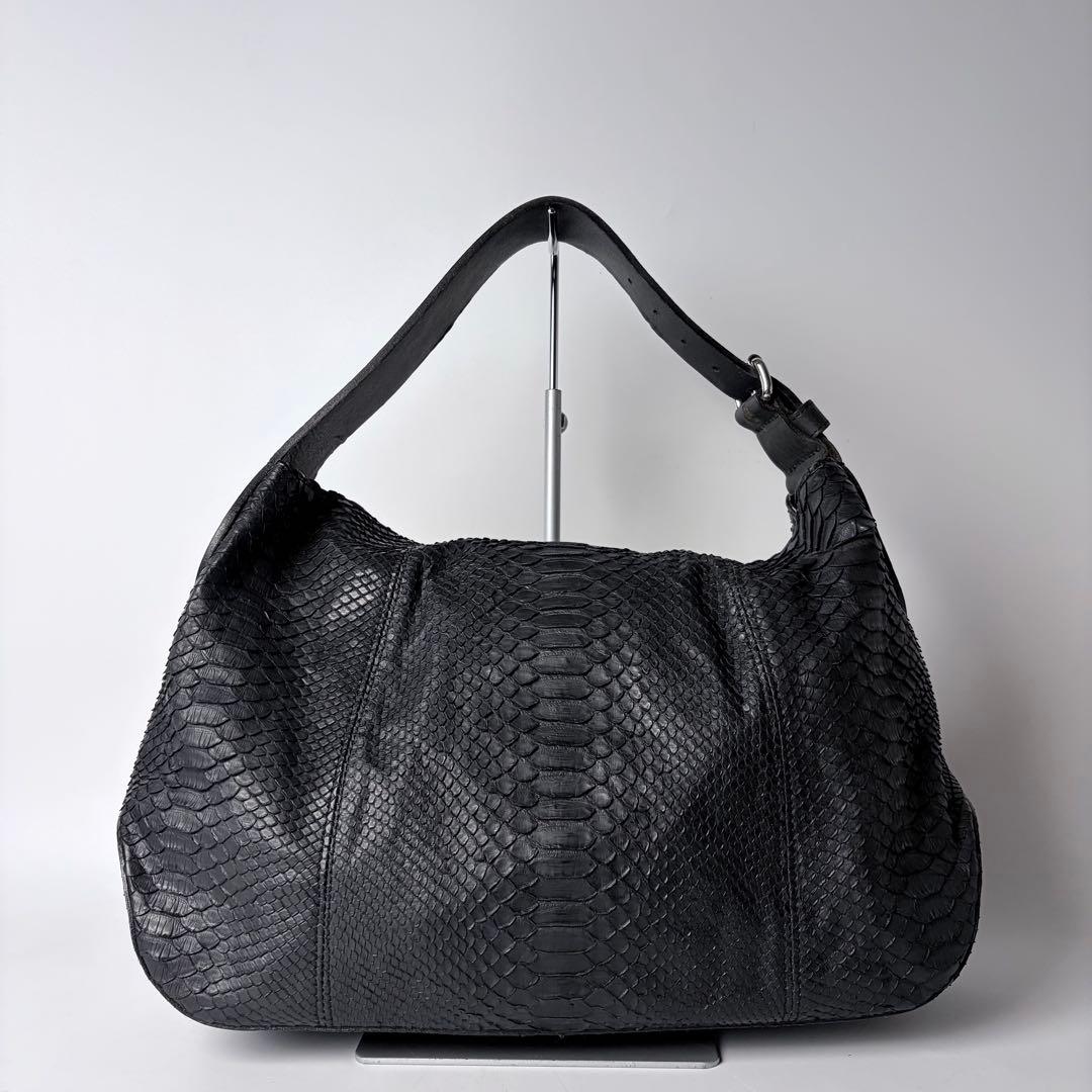 ぴょぴょ ADMJ　 エーディエムジェイ　パイソン　ショルダービジュー付き