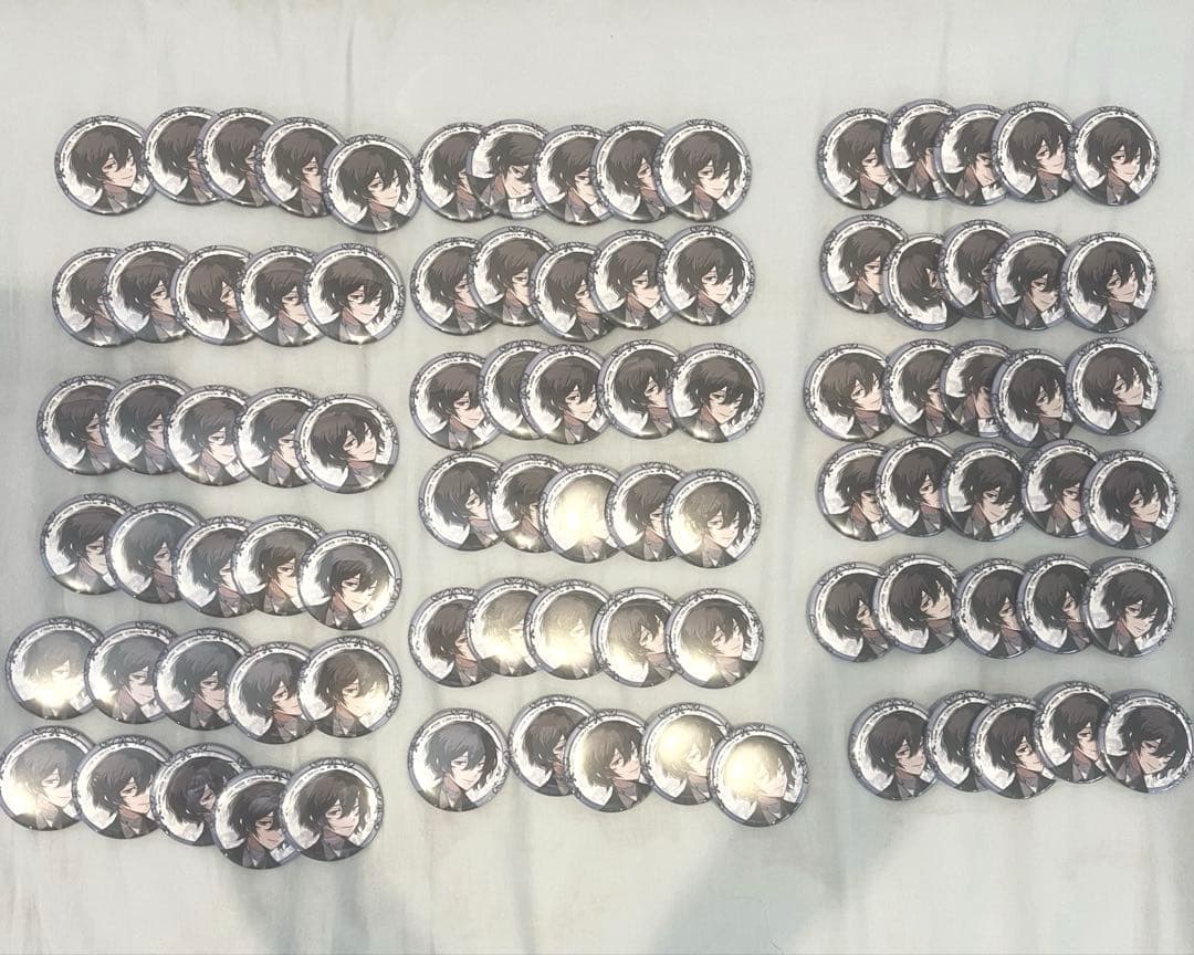 太宰治 大博覧会 缶バッジ 90個