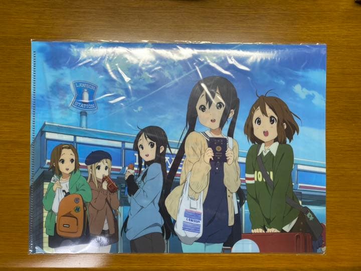 【非売品】けいおん クリアファイル　LAWSONタイアップ