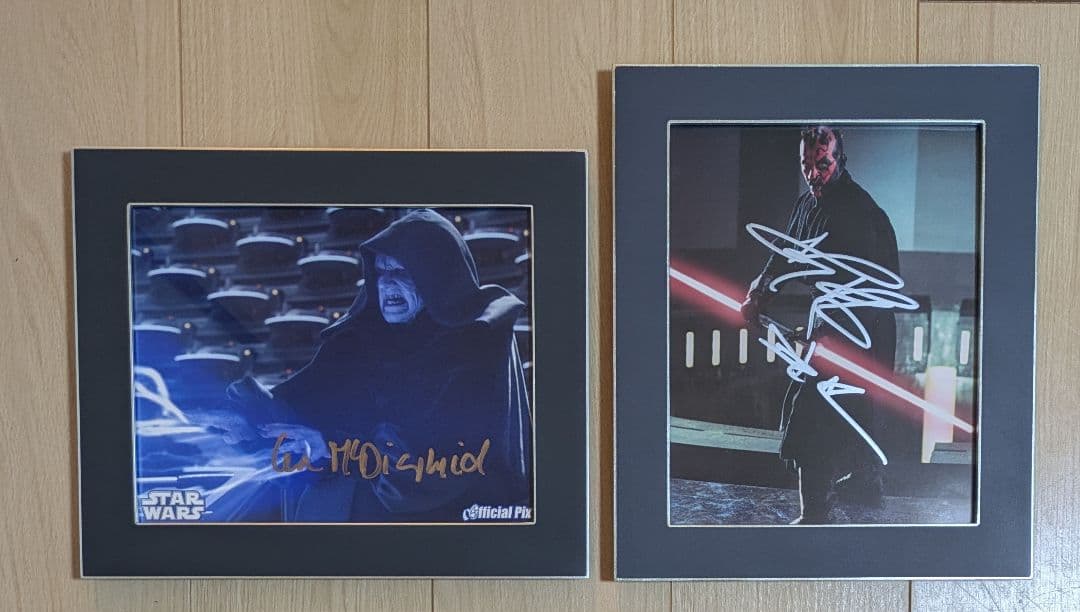 1/16迄出品　STARWARS　イアン・マクダーミド　レイ・パーク　直筆サイン