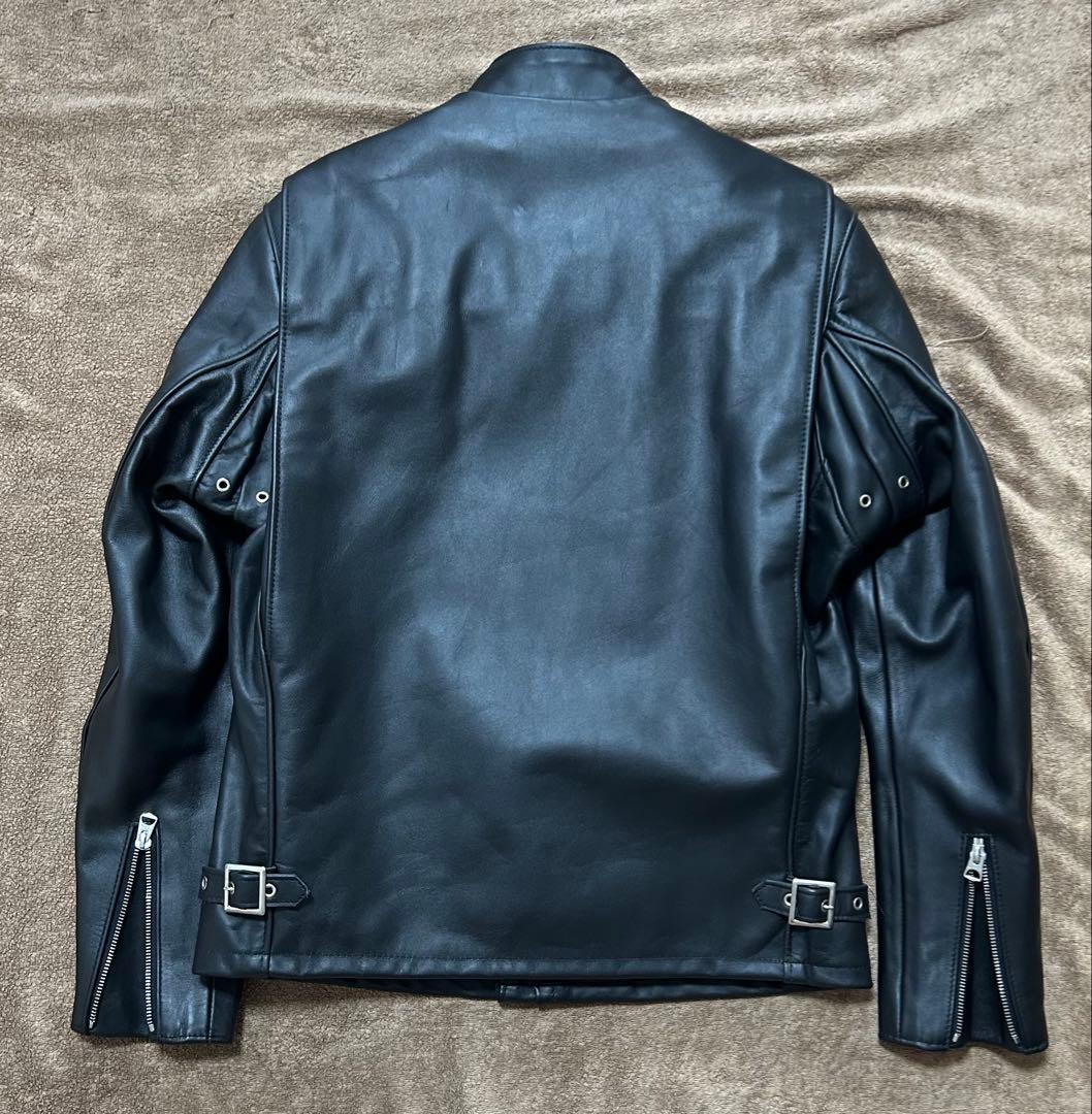 【美品】schott 641 シングルライダース サイズ40 ステアハイド