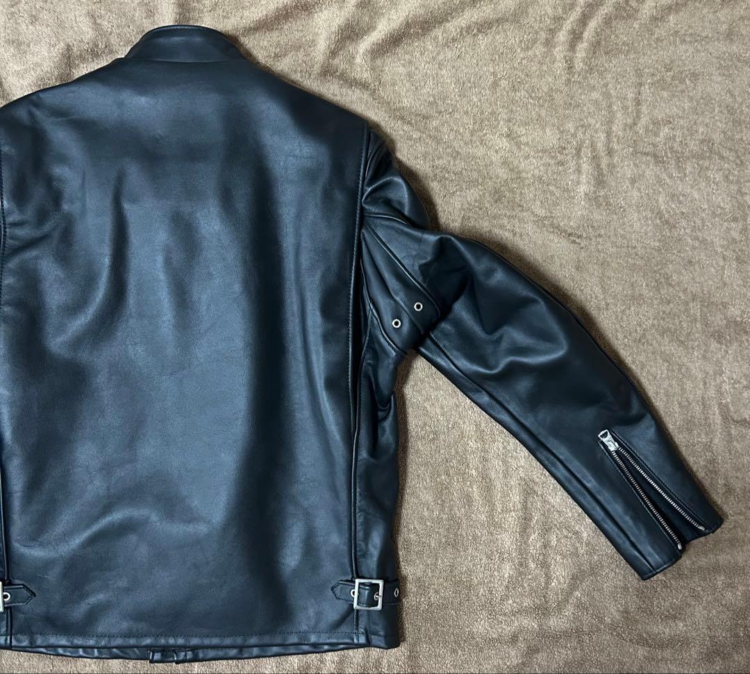 【美品】schott 641 シングルライダース サイズ40 ステアハイド