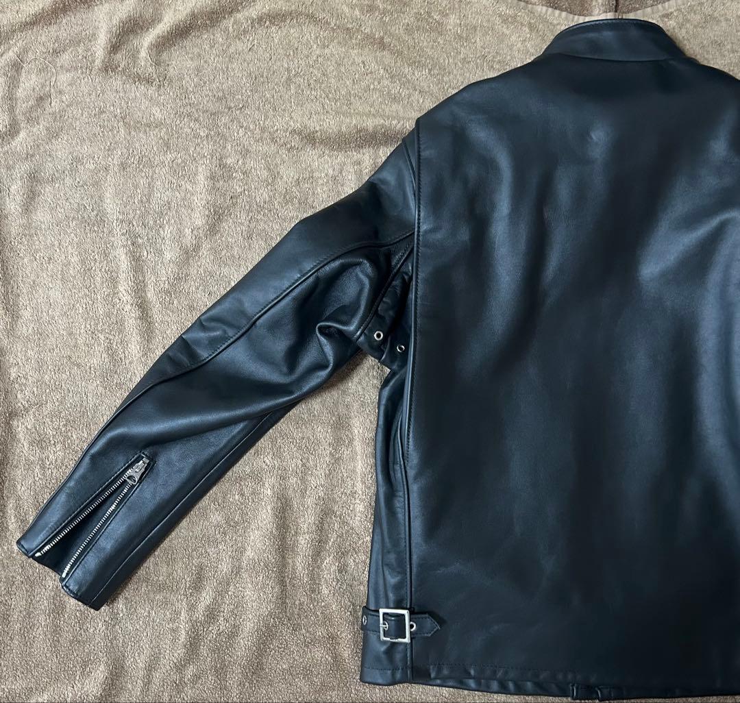 【美品】schott 641 シングルライダース サイズ40 ステアハイド