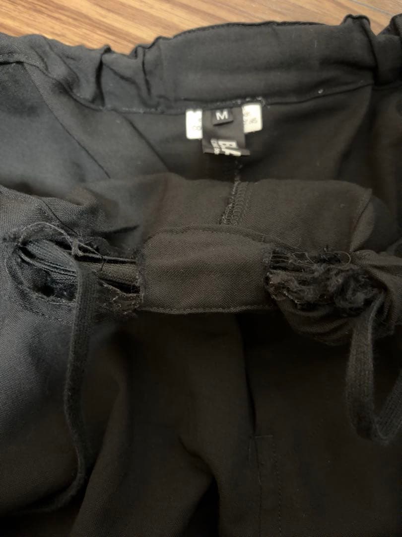 BLACK COMME des GARCONS サルエルパンツ　AD2020