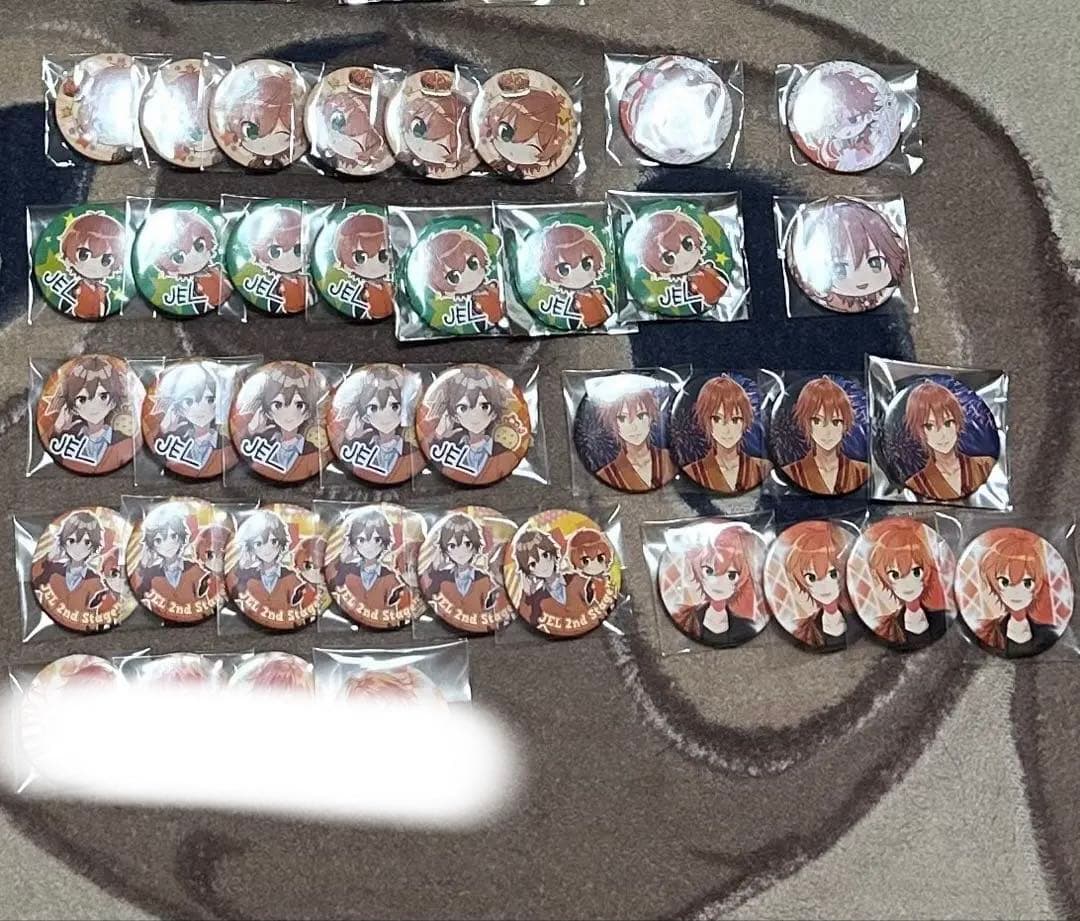 ジェルくん 缶バッジ カード