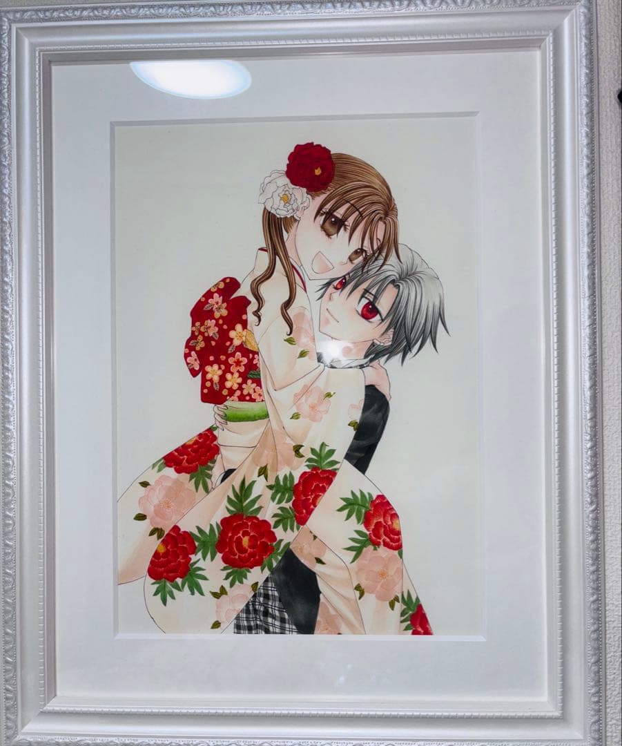 学園アリス　カフェ　複製原画