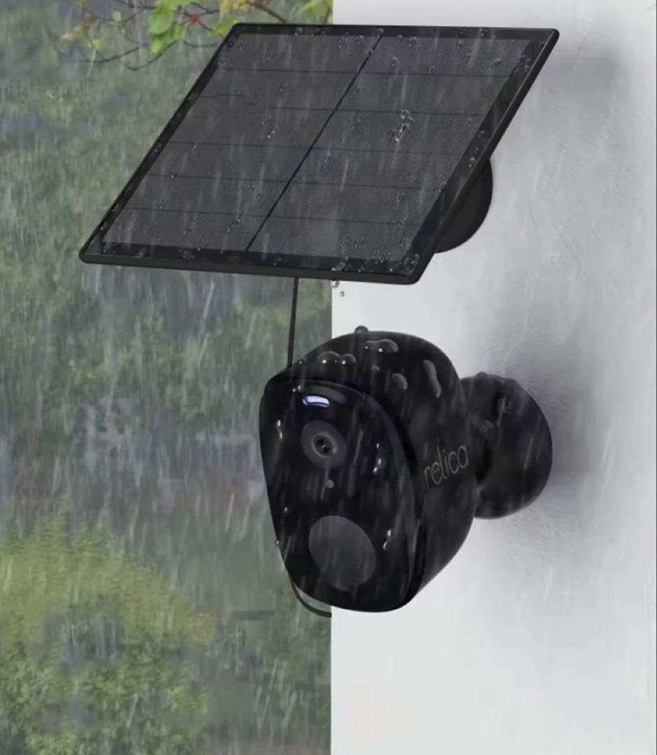［新品・未使用］防犯カメラ relica G3 ソーラー充電、wi-fi通信