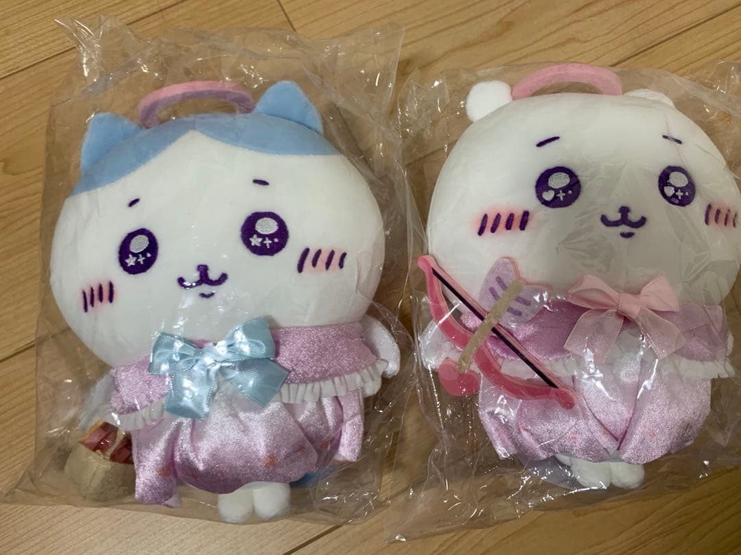 ちいかわ てんしとあくま ぬいぐるみS 4個セット　はちわれ　うさぎ　だてんし