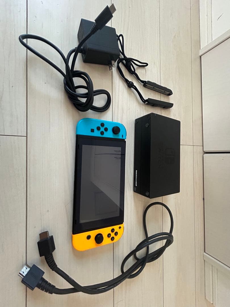 Nintendo Switch 青/黄 本体 ACアダプター付き