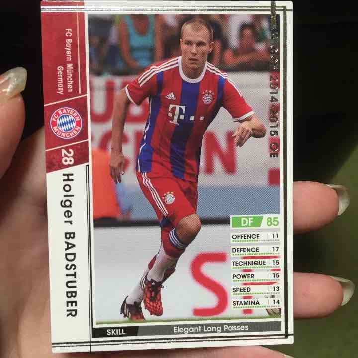 WCCF 優良白 ホルガー・バドシュトゥバー