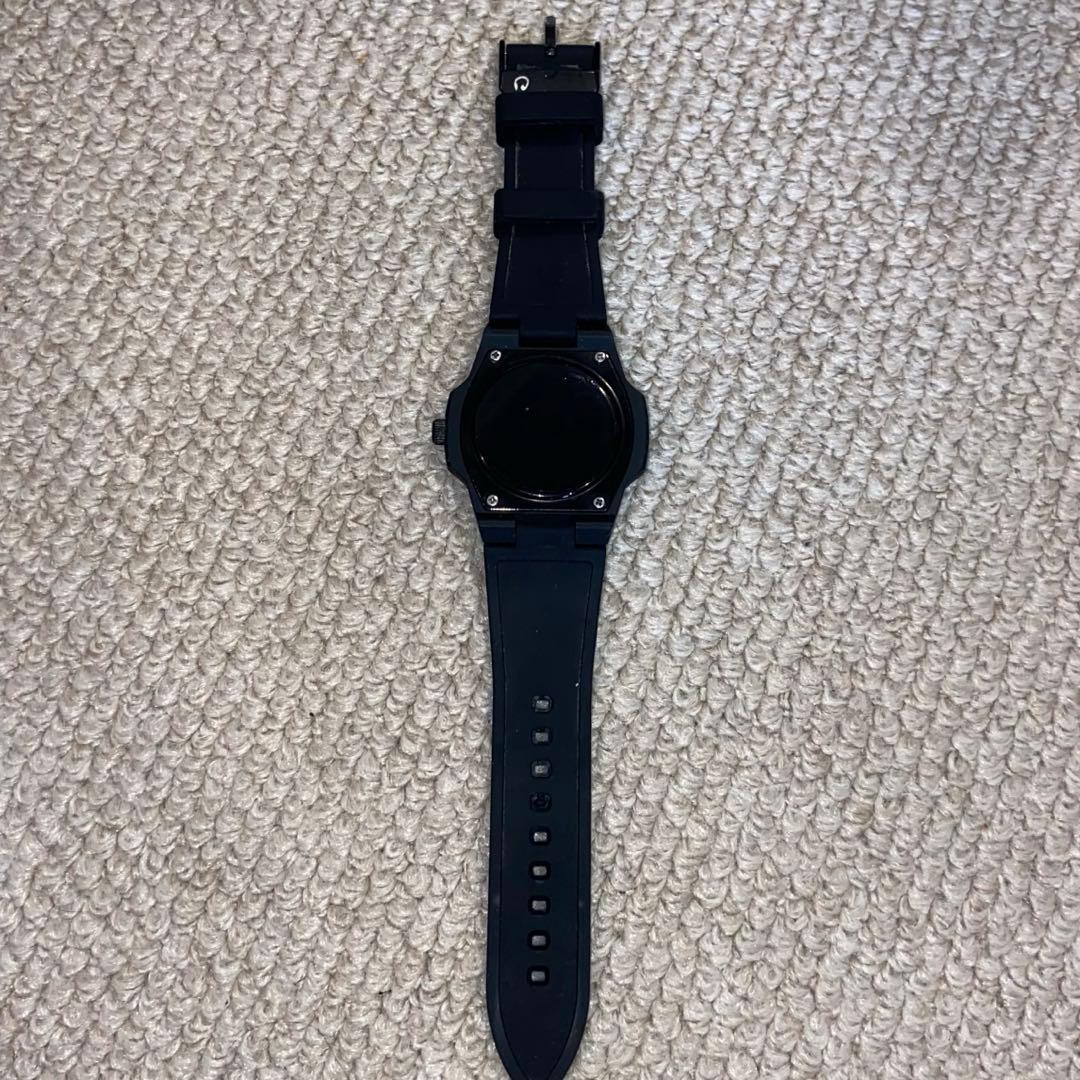 Nuun Origen Dawn ブラック　シリコンラバーストラップ　ヌーン