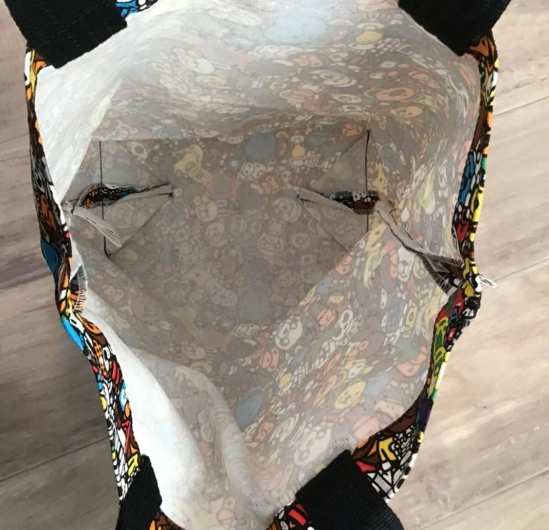 【希少】エイプ APE BABYMILO オールサファリ柄 トートバッグ