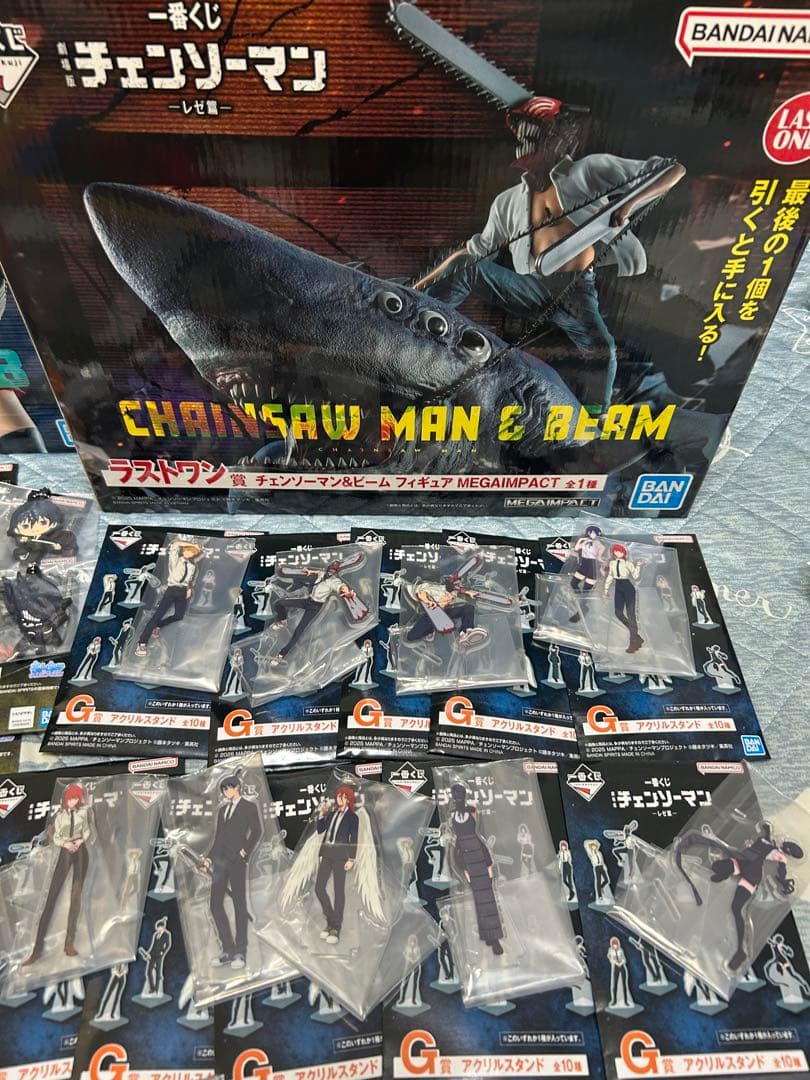 チェンソーマン　一番くじ　フルコンプセット　37種　特典ポップ付き