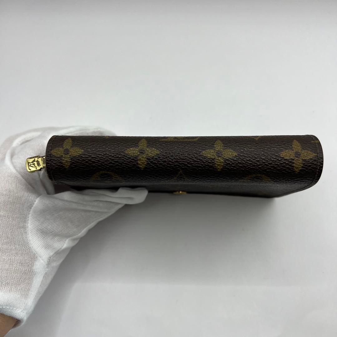 【極美品】ルイヴィトン ポルトモネビエ トレゾール 二つ折り財布 モノグラム