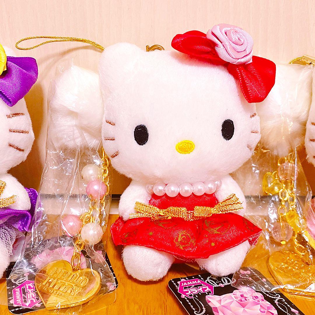 激レア ハローキティ マスコット ナイトドレス 非売品