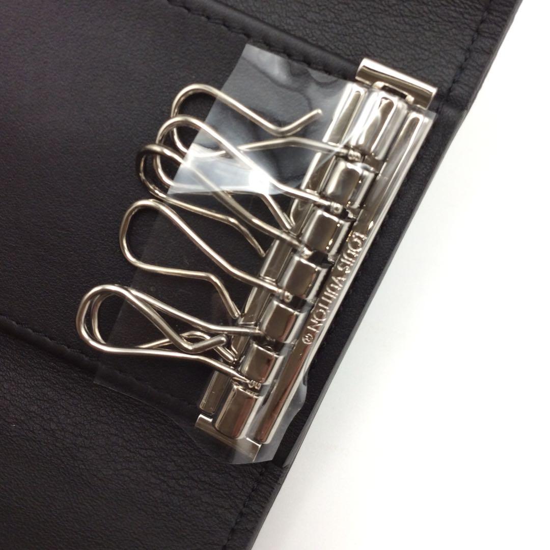 ルイヴィトン モノグラム トリヨン 黒 メンズ キーケース ミュルティクレ6