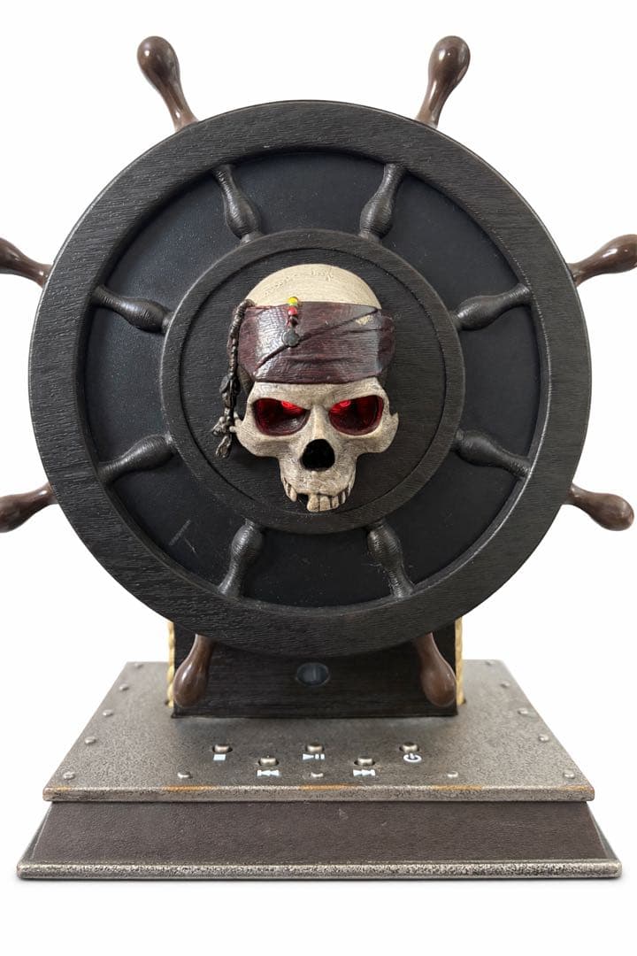 パイレーツ・オブ・カリビアン 舵型DVDプレイヤー 完全セット 動作確認済