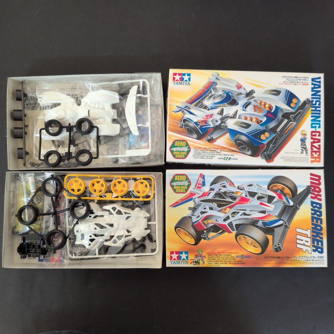 ミニ四駆 -7種　J-CUP限定品含む　当時物　箱絵付　こした作品セット