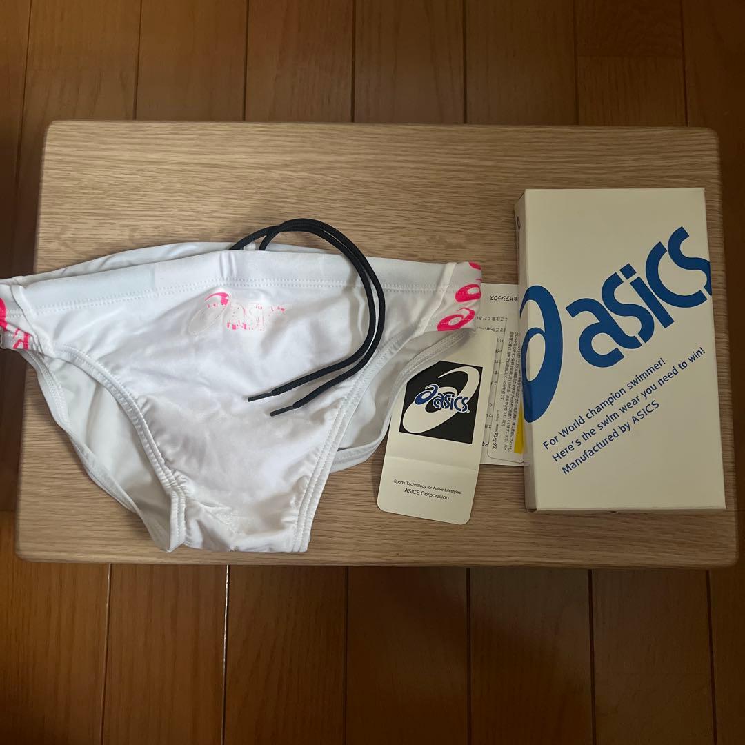 asics 競パン　ハイドロCD ピンクロゴ割れ