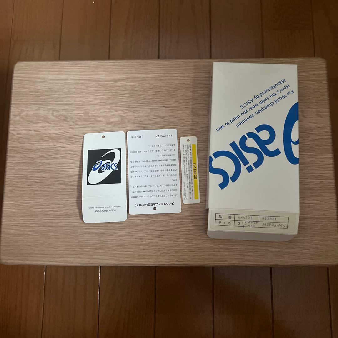 asics 競パン　ハイドロCD ピンクロゴ割れ