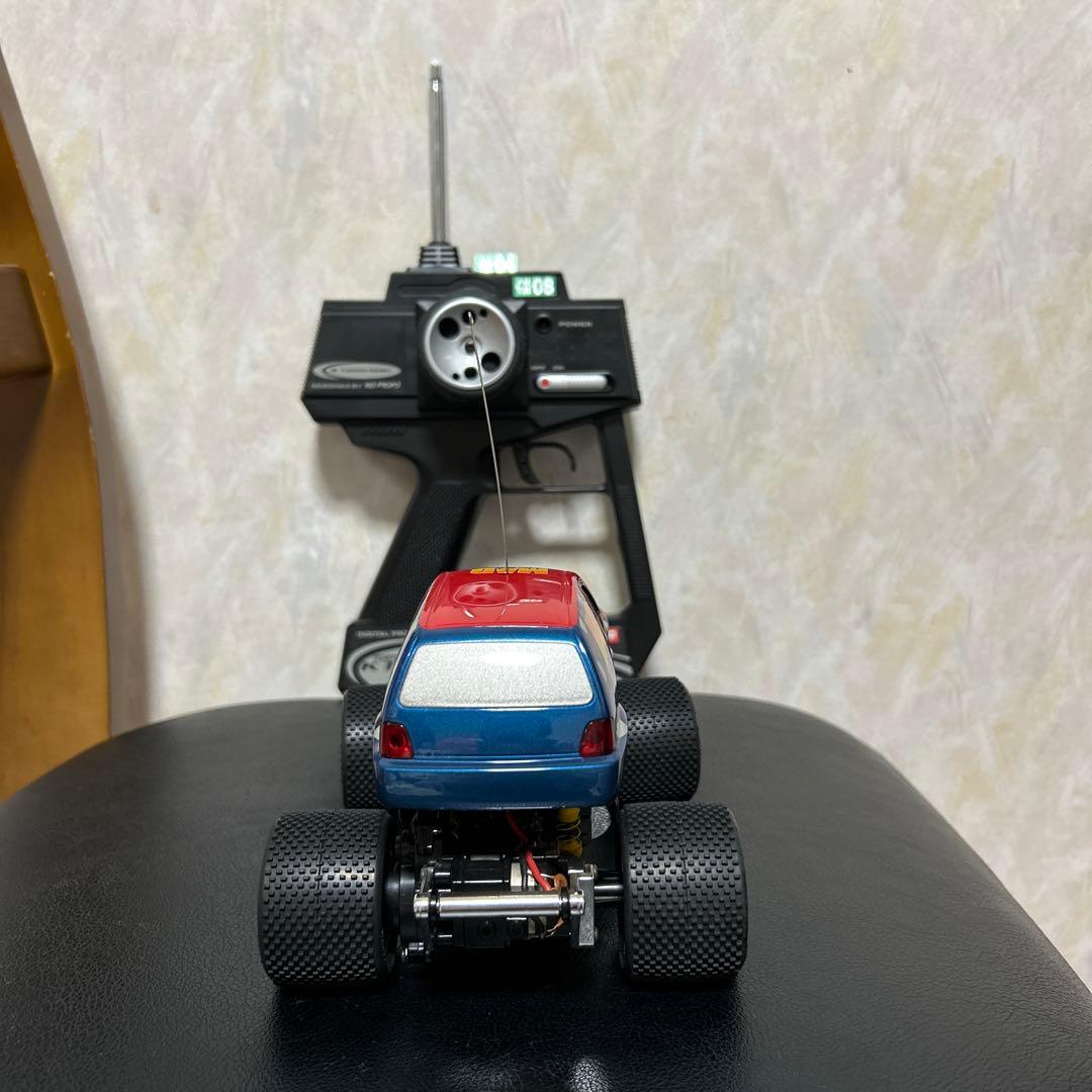 京商ラジコンミニッツモンスターマッドフォース　NISSANカルソニック