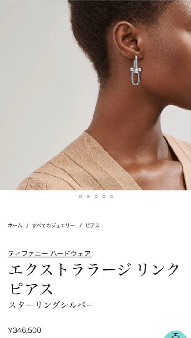 (ひいちゃんさん専用)Tiffany ティファニーハードウェア エクストララージ