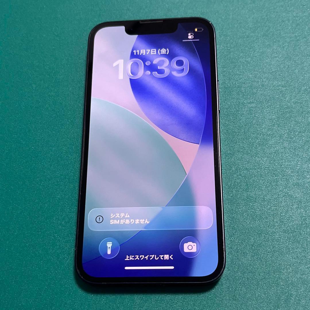 【中古】iPhone 13 mini ブラック 128 ③