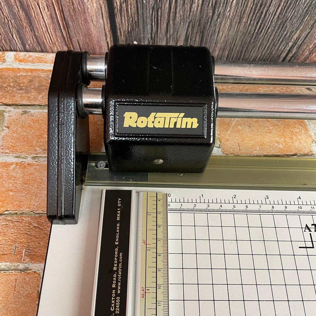 ロータトリム RotaTrim ISO 9001 M15ペーパーカッター 裁断機