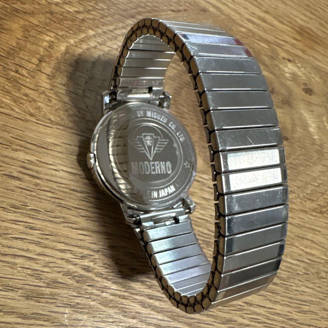 【レトロ・希少ビンテージ、稼働中】MODERNO マイティマウス 手巻き 腕時計