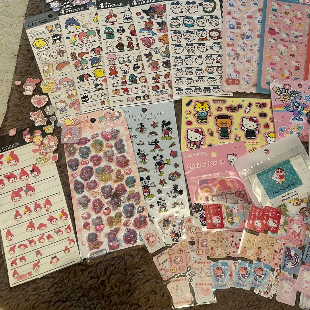 【レアものあり】　シール　まとめ　セット売り シール帳　シール台紙　ステッカー