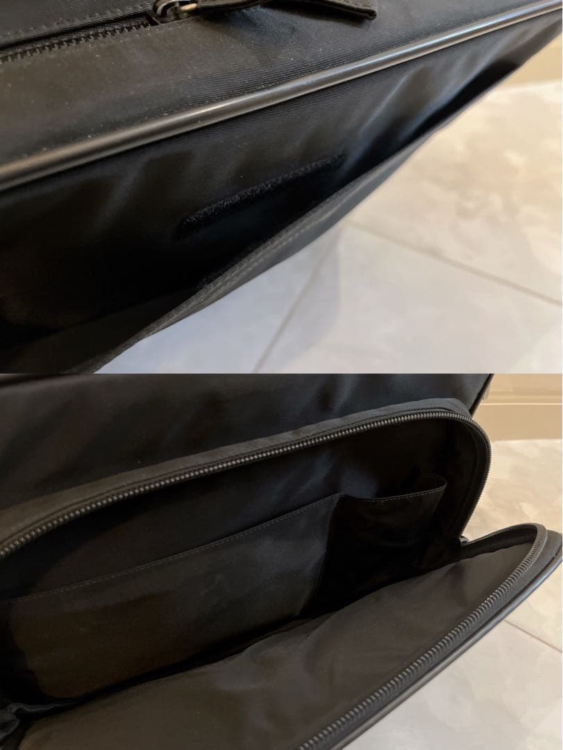 PRADA ビジネスバッグ 2way ショルダーバッグ ブラック ナイロン