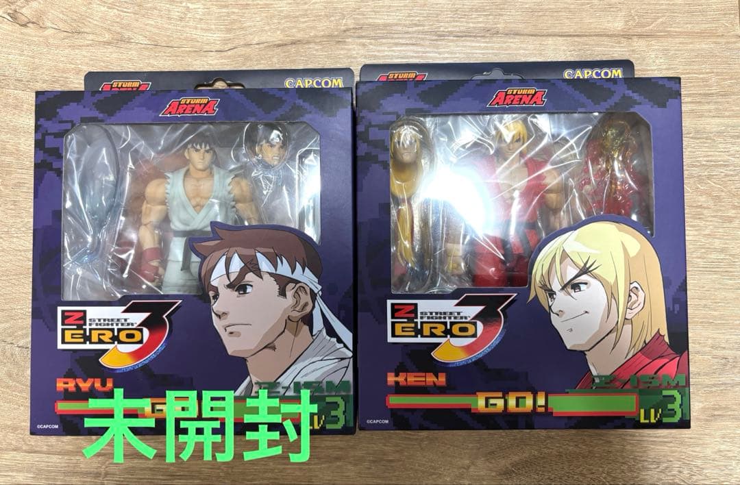 STORM ARENA ストリートファイターZERO3 リュウ&ケン　フィギュア