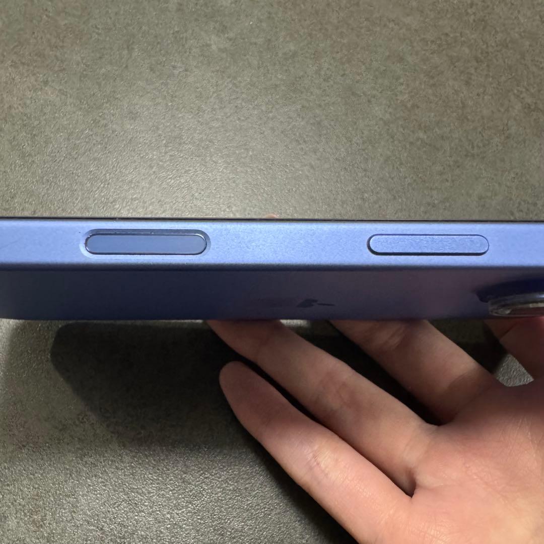 【お値下げ】iPhone16 128GB ウルトラマリン【美品】