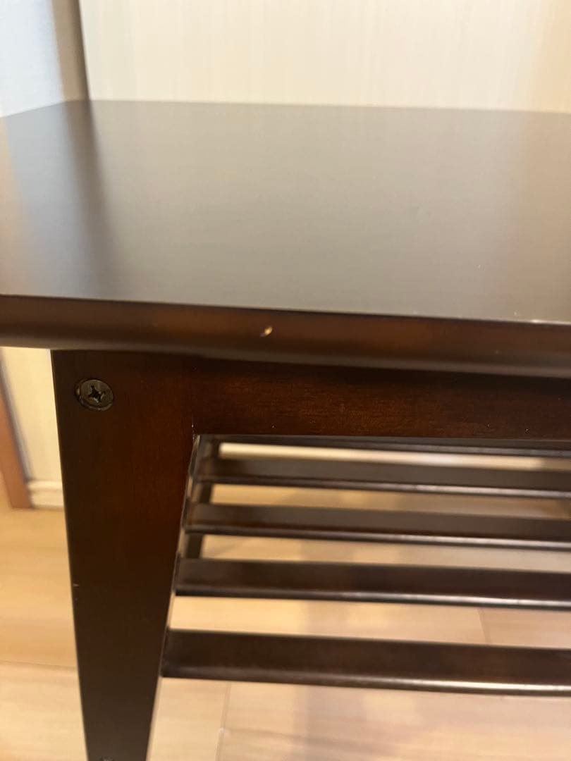 チムチム　　カリモク60 リビングテーブル（小）ダークブラウン