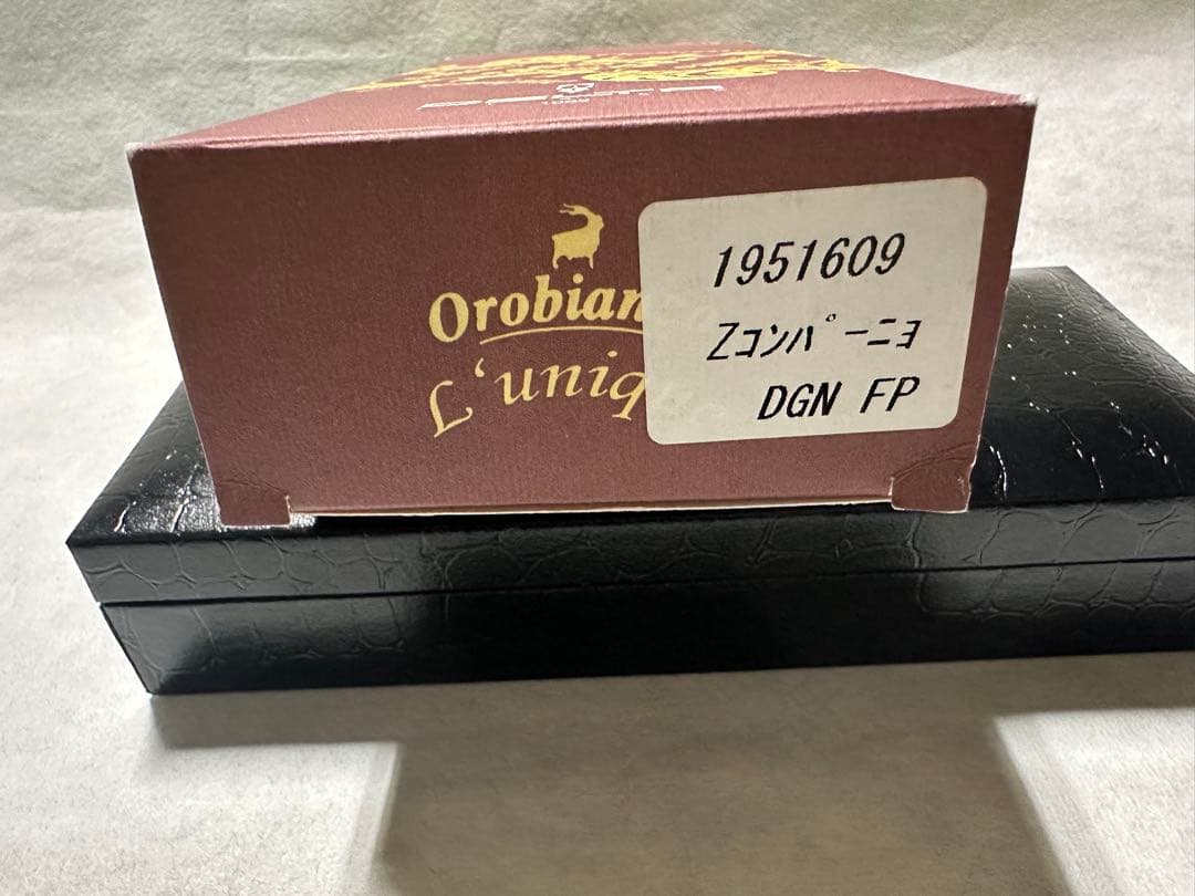 新品未使用 オロビアンコ デルタ コラボ万年筆 コンパーニョ BK ブラック