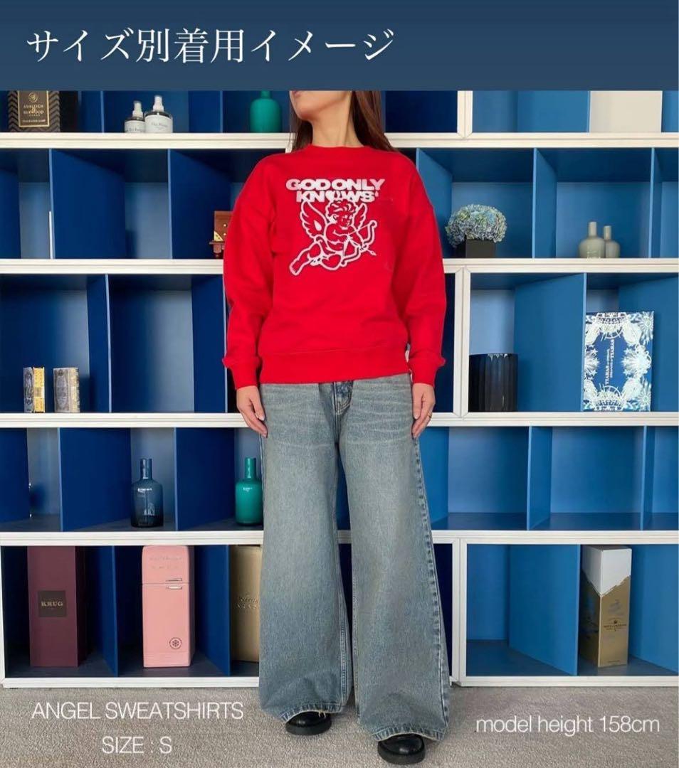 GOD ONLY KNOWS クルーネック トレーナー スウェット