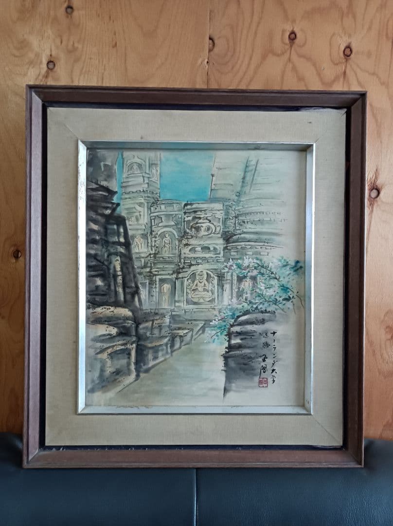 ナーランダ大学　送跡　　玉風