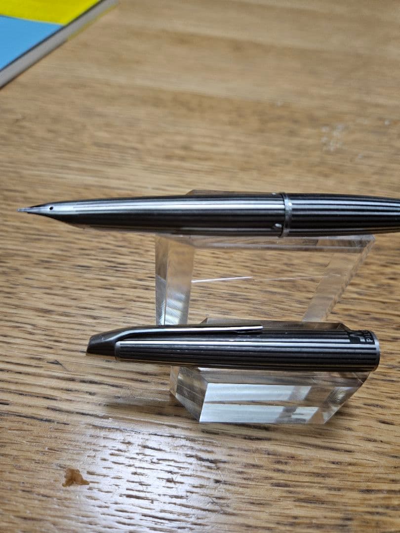 【幻の希少品】 PILOT ミュー ストライプ 廃盤 蝕刻　ヴィンテージ 超美品