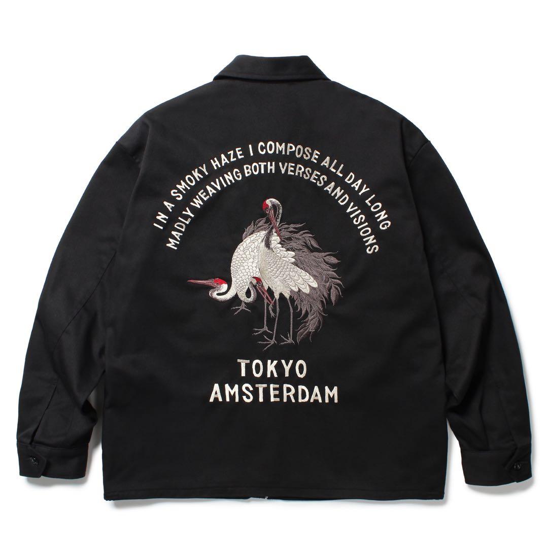 GAKKIN × BUDSPOOL 赤目鶴 VIETNAM JACKET