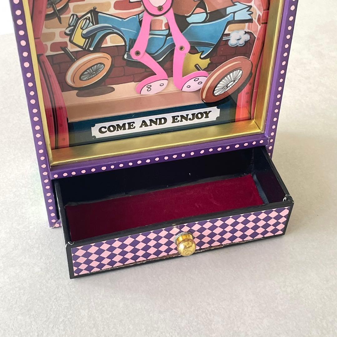 ピンクパンサー オルゴール 小物入れ PINK PANTHER