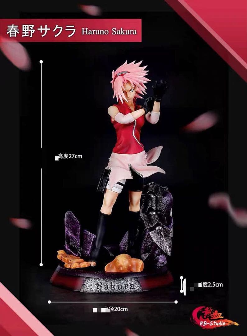 NARUTO ナルト 春野サクラ 1/6  ガレージキット ガレキ スタチュー③