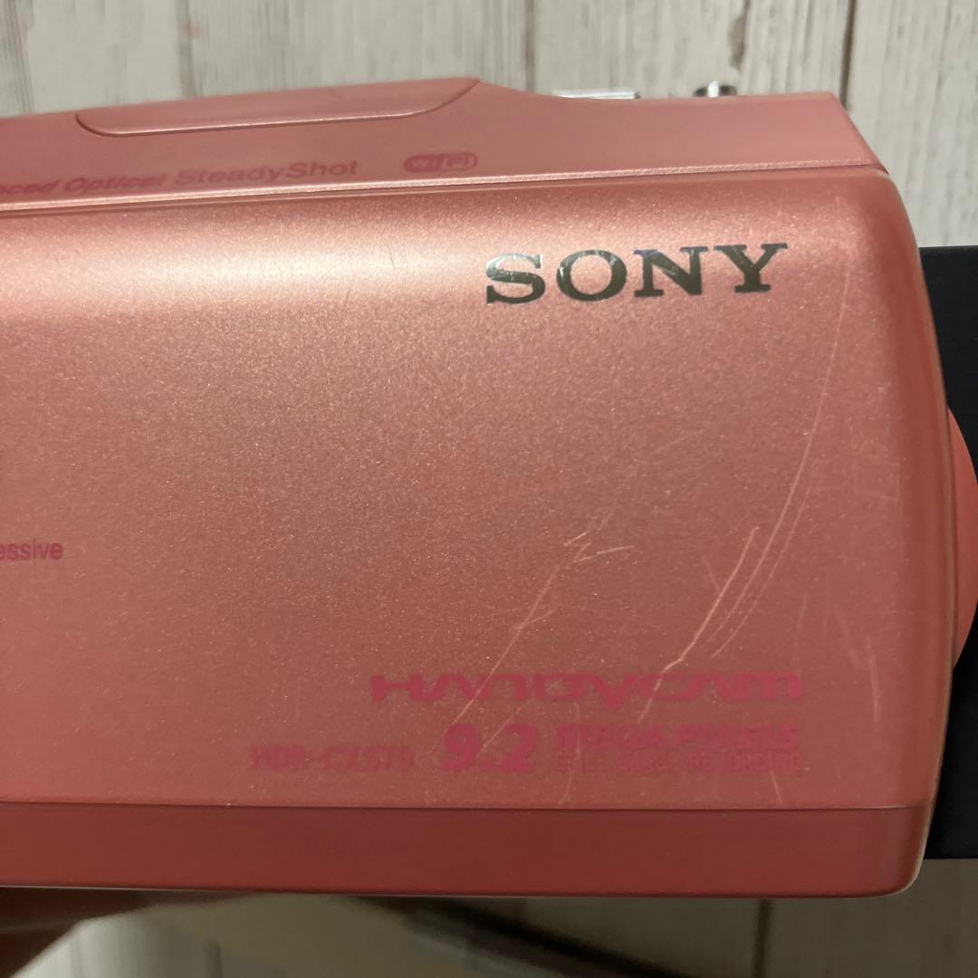 【SONY】HDR-CX670 ピンク ビデオカメラ　2015年製