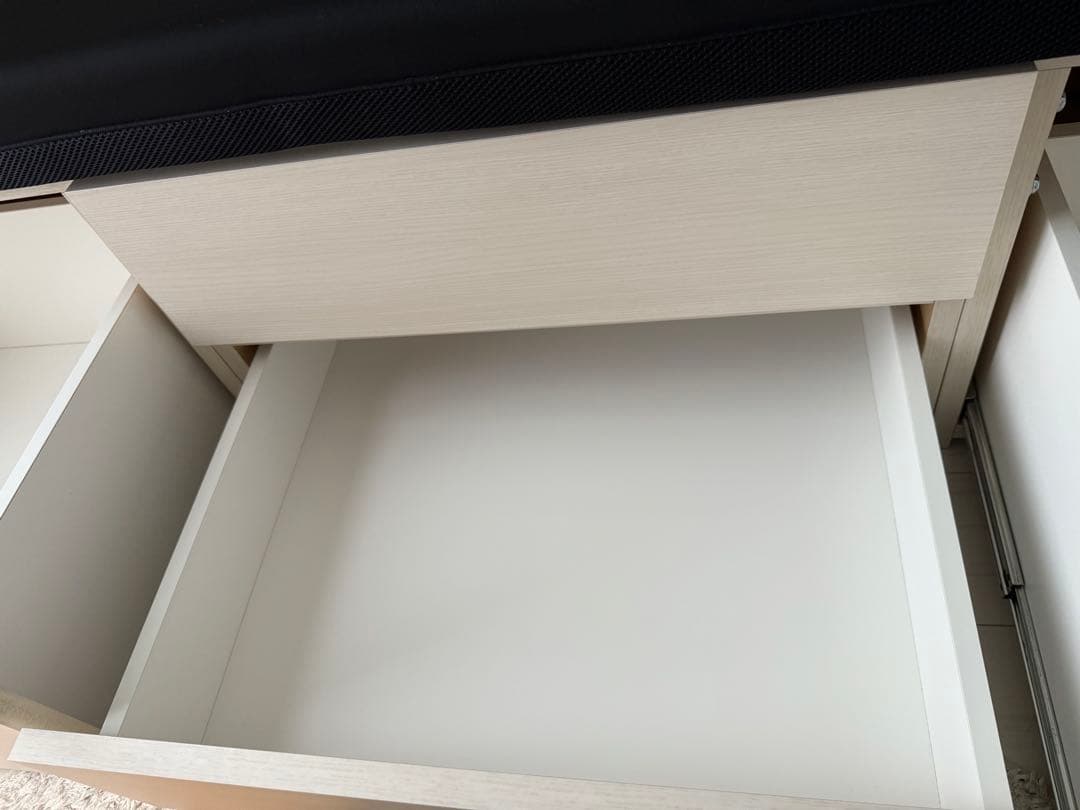 ニトリ シングルベッドフレーム アザン3 チェスト40J/WW マットレス付き