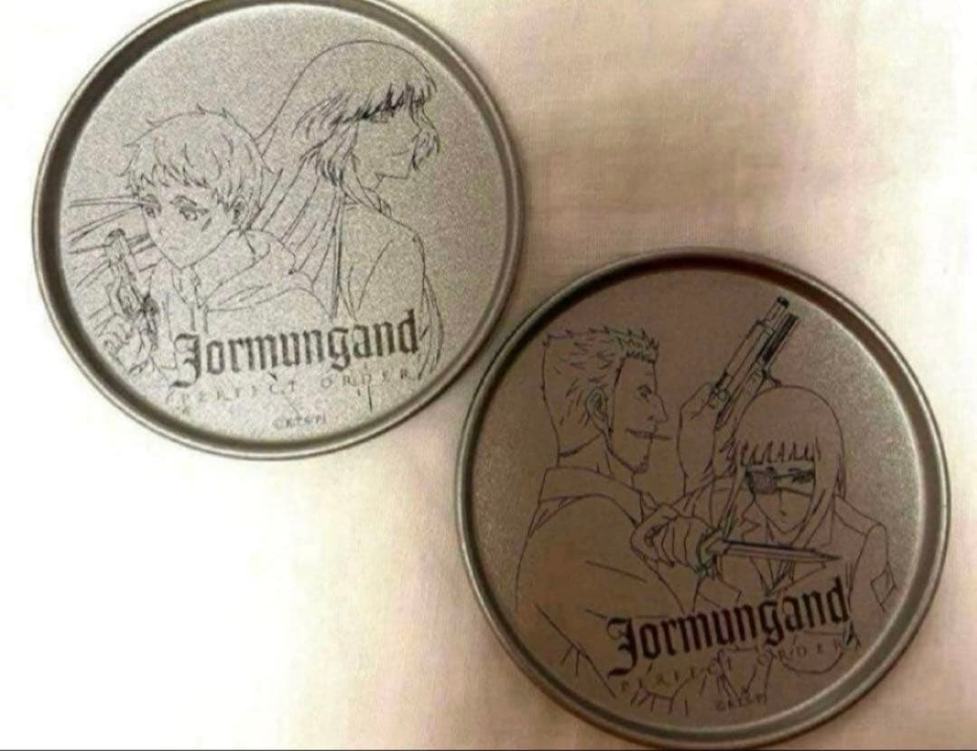 ヨルムンガンド 高橋慶太郎　　ヨナ　ココ　レイム　バルメ　缶コースター　セット