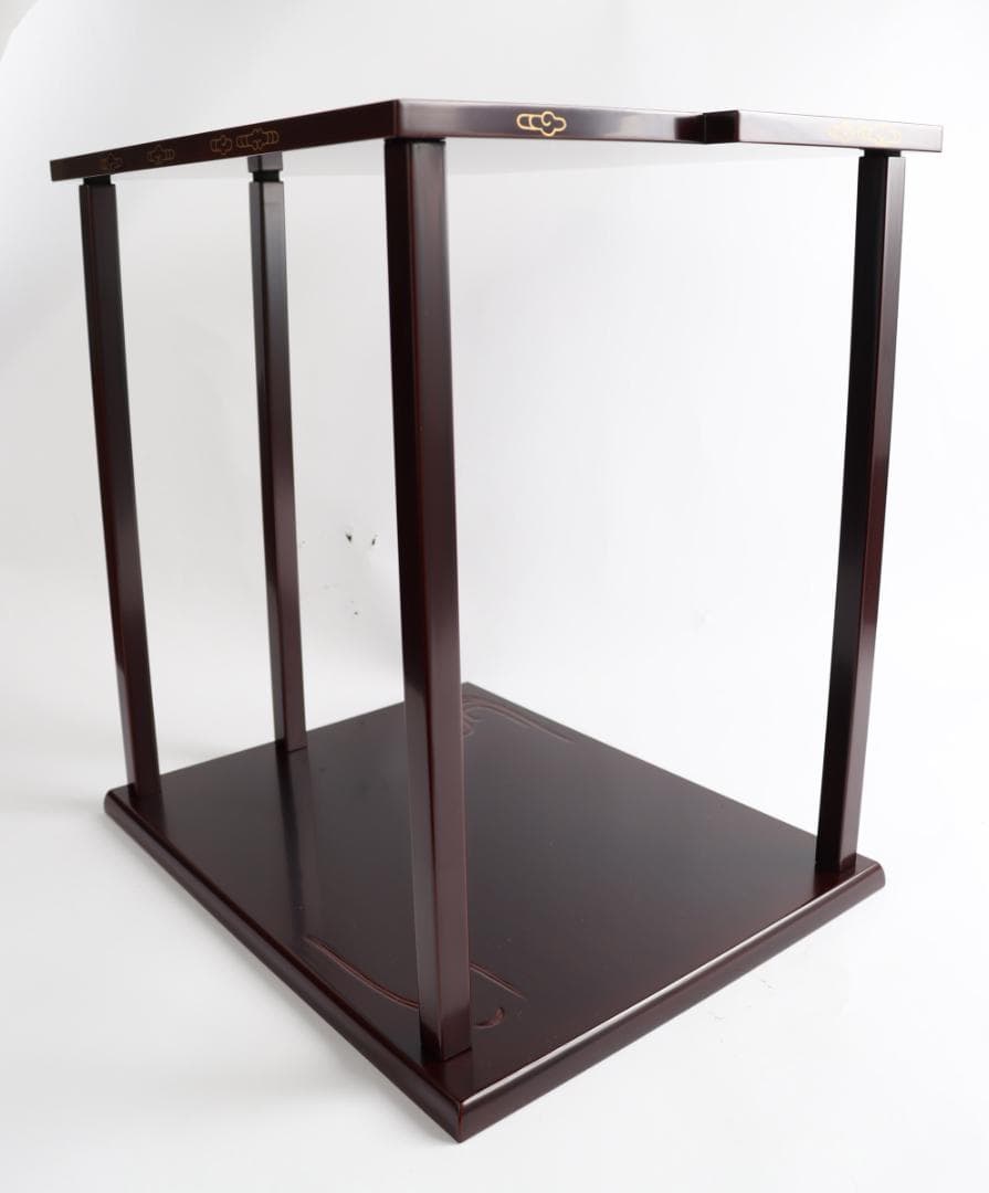 茶道具 鵬雲斎好 山雲棚 川瀬表完 共箱 棚 茶だな