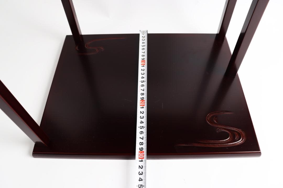 茶道具 鵬雲斎好 山雲棚 川瀬表完 共箱 棚 茶だな