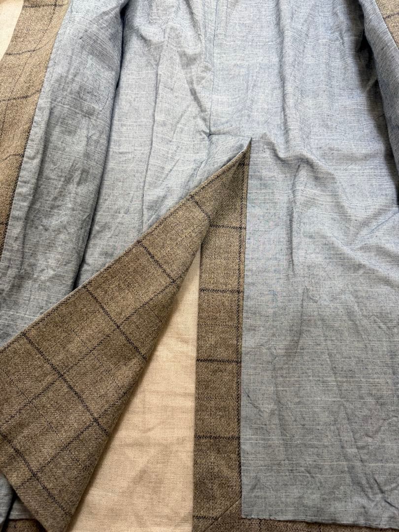 未使用　トゥジュー　チェスターコート　ウール　カシミヤ　日本製