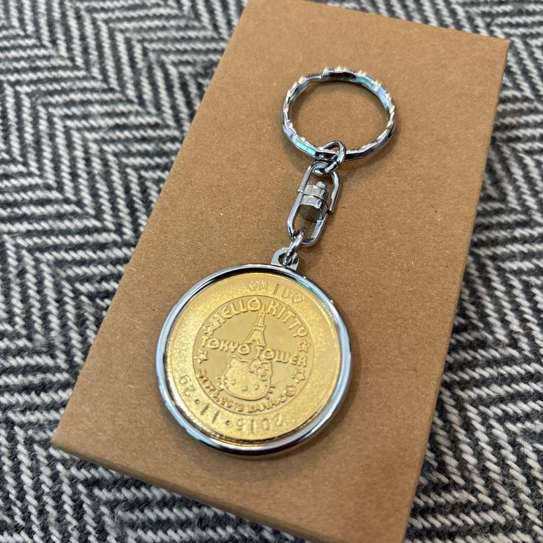 東京タワー ハローキティ 記念メダル カラー