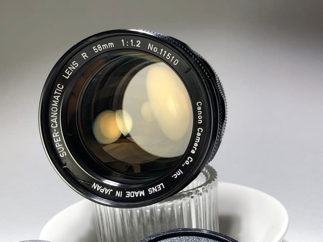 レンズ(単焦点) Canon SUPER CANOMATIC R 58mm f1.2